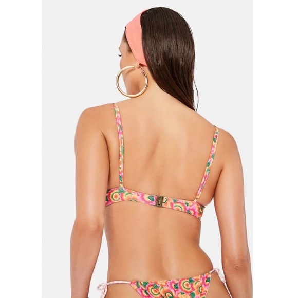 VDM the Label Sienna Mod Floral Bikini Top Size: Small - Picture 13 of 16